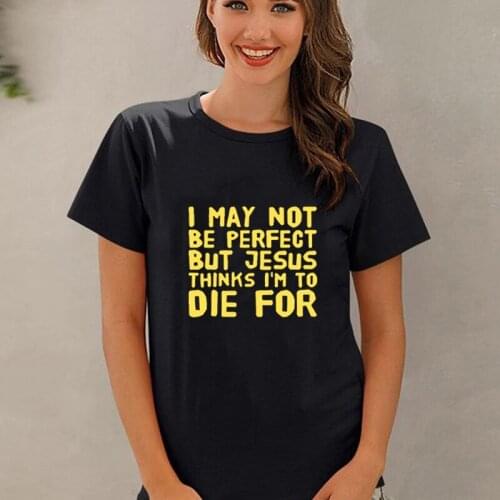 Summer Casual Style Jesus Religion Christian Women T Shirt Ill Be Back Jesus Coming Cartoon Jesus Graphic Tops Cotton Loose Tee