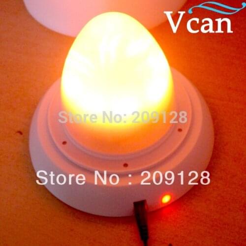 117mm Induction Charging color remote control LED Light Lamps Battery System For Cube furniture