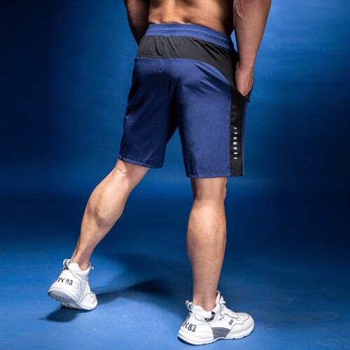 Mens Sportswear Shorts Training Fitness Outer Jogging Pants Wear Sports Leisure Loose Section Running Breathable Pants