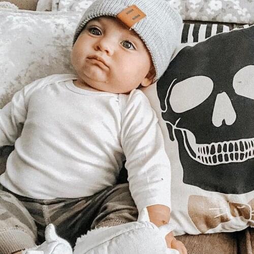 Wholesale Newborn Bodysuit Baby Babies Bebes Clothes Long Sleeve Cotton Printing Infant Clothing 1pcs 0-24 Months