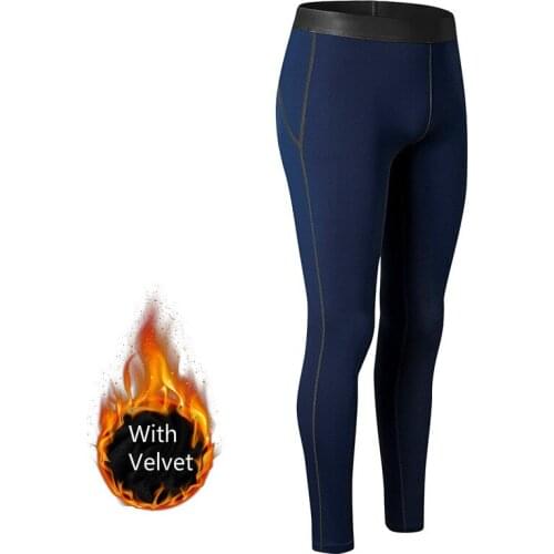 Autumn Winter Keep Warm With Velvet Thicken Yoga Pants Breathable Quick Dry Running Tights Outdoor Fitness Workout Jogging Pants