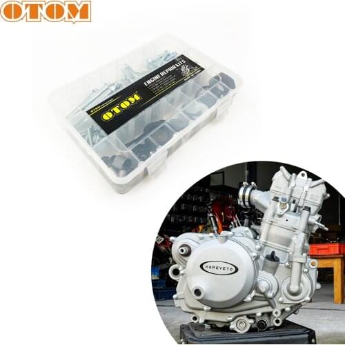 OTOM For ZONGSHEN NC250 Engine Whole Vehicle Maintenance Package Screw Gasket Seal KEWS K16 KAYO T6 Motocross Dirt Bike Enduro