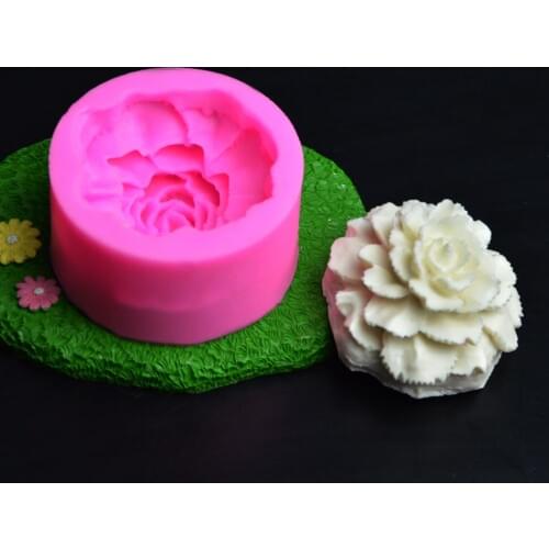 Food Grade Big Size Flesh Plant Liquid Fondant Cake Decorating Chocolate Mold