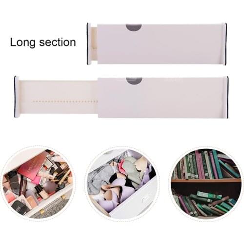 21inch Adjustable Stretch Drawer Divider Board Household Bedroom Storage Organizer Plasti Cabinet Drawer Separator Divider Grid