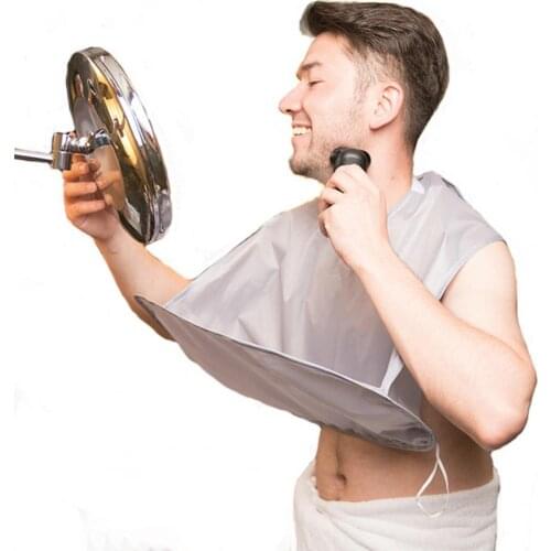 Foldable Hair Cloth Convenient Polyester Universal Umbrella Shape Hairdressing Cape for Home