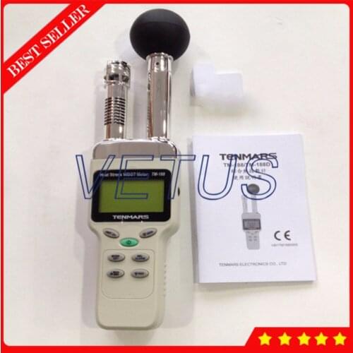 TM-188 Portable handheld HEAT STRESS WBGT METER