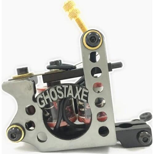 Traditional Metal Tattoo Machine Tatouage Thread Cutting Pure Copper Fogging Coil Machine Professional Tattoo Tools Equipment