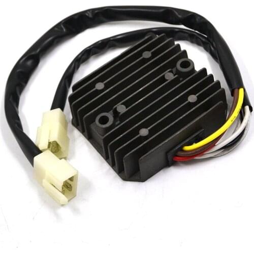 7 Pin 2 Plug Motorcycle Voltage Regulator Rectifier for Yamaha XV750 Virago 1981-1983 XV920 Virago XZ550 Vizion 1982-1983