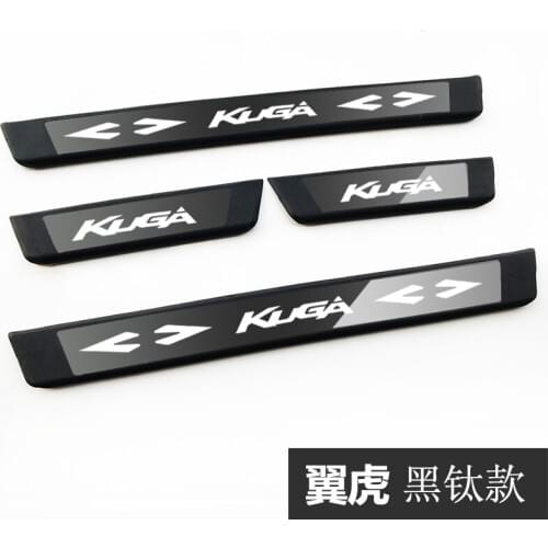 High-quality stainless steel Plate Door Sill Welcome Pedal Car Styling Accessories for Ford KUGA 2018
