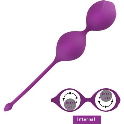 Female Sex Toys Dual Kegel Balls, Smart Love Ball Vaginal Tight Exercise Machine Vibrators, Ben Wa Balls Sex Toys For Women