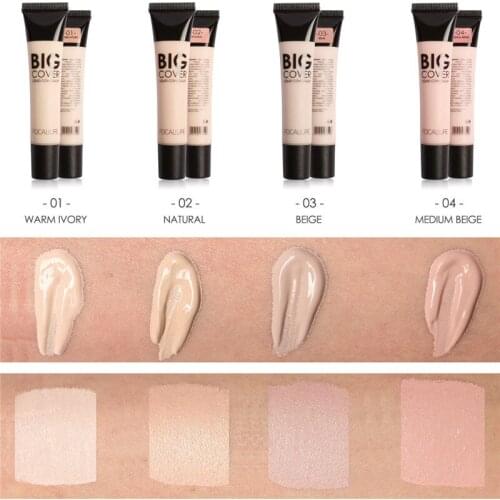 Big Cover Liquid Concealer Moisturizing Oil-control Waterproof Contour Makeup Face Primer Face Cream Concealer
