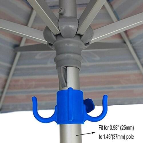 2020 High Quality Outdoor Beach Umbrella Hook Nail Four Legs Hooks Garden Umbrella Plastic Four Prongs Hanger Gancho Haak