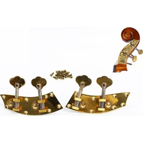 4/4 Cello Peg Full Size Cello Parts Metal Body Machine head String Winder Cello Parts Accessories