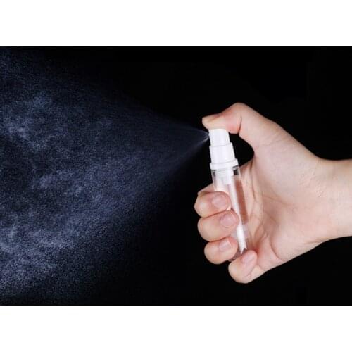 5pcs/lot 5ml/10ml/15ml Travel Empty Lotion Bottles Airless Pump Vacuum Refillable Plastic Bottle Toiletries Container