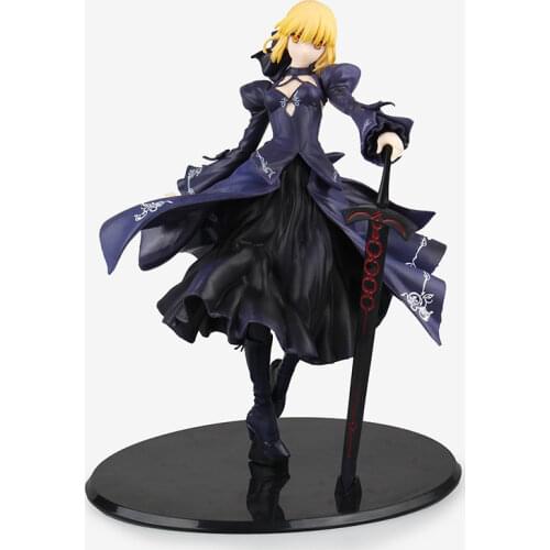 Anime Fate/Grand Order Saber Black Saber Alter Dress Ver. PVC Action Figure Model Collectible Toy Doll