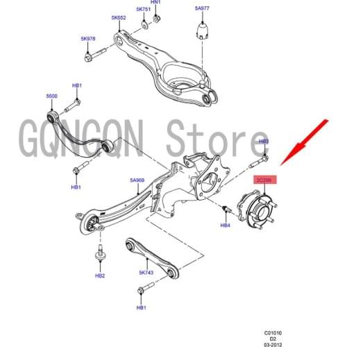 CAR Rear Wheel Axle Head For dMo nd eoF oc us Rear Wheel Axle Head Bearing Base Rear Wheel Center Bearing Unit