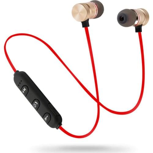 Bluetooth Magnet Earphones Running Sport with Mic for Philips Xenium V377 fone de ouvido cordless hands free headphone sport