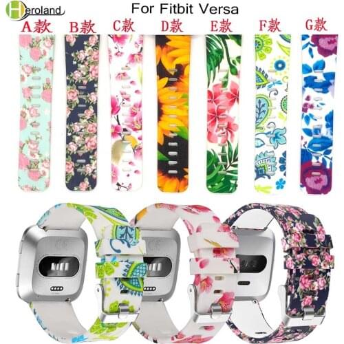 New Wrist Watch Strap band bracelet For Fitbit Versa soft silicone Wristband for Fitbit Versa Lite Wrist Strap Smart WatchBands