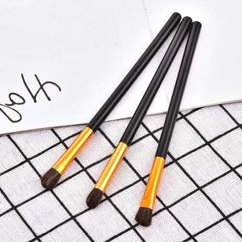 3Pcs Eyebrow Brush Eyebrow Inclined Flat Angled Brush Eyeliner Eyeshadow Eye Brow Makeup Tool Professional Cosmetic Brushes