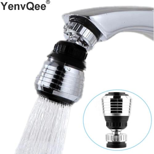 Kitchen 360 Rotate Swivel Faucet Nozzle Torneira desk Water Filter Adapter Tap Water Filter Saving Tap Aerator Diffuser Shower