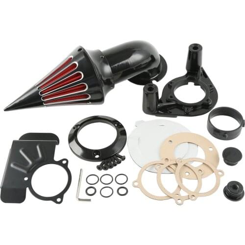 TCMT Motorcycle Air Cleaner Kits intake filter For Harley Touring Electra Glide Road King 2008-2012 2009 10 11
