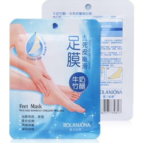 Whitening Tender Feet Hydrating Foot Detox Peel Masks For Skin Exfoliating Removal Calluses Heel Socks