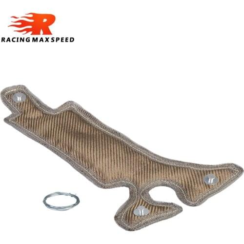 Lava Titamium Turbo Blanket Heat Shield Wrap For 2016+ Honda Civic 1.5T Stainless Steel Mesh Cover Car Accessories