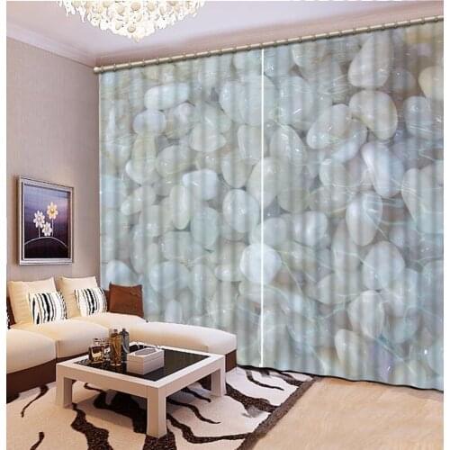 Custom 3D Curtains Stone Design European Photo Curtains For The Bedroom Blackout 3D Drapes