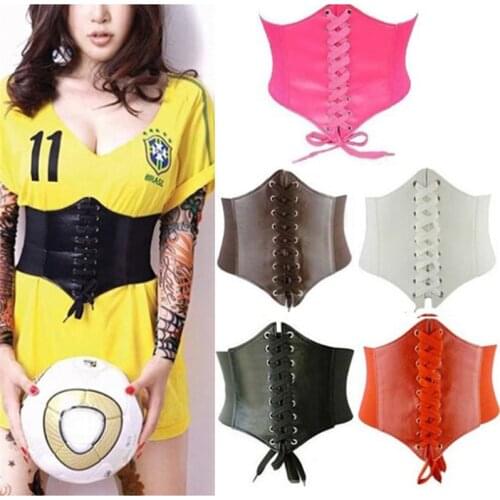 Cincher 5 color Waist Wide Band Belt Lace Ladies Underbust Womens Shape Corset Beautiful