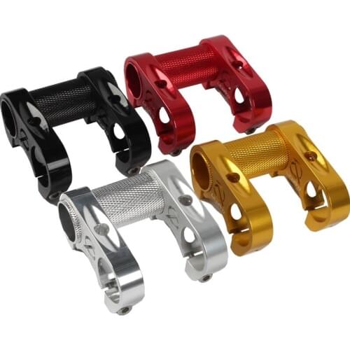 Litepro bicycle double stem riser bicycle adjustable folding bike handlebar stems 25.4mm bike parts