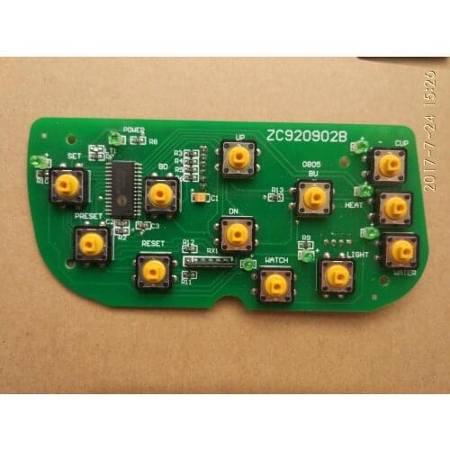 Dental Unite ZC 9200 A Use Board keyboard