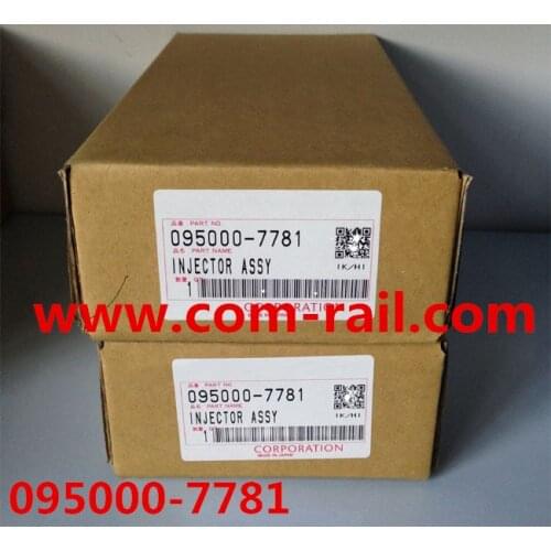 Fuel injector 095000-7781 original injector