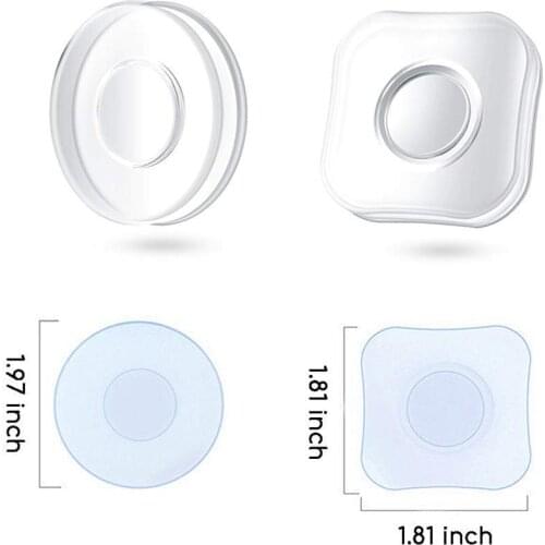 Universal Magic Nano rubber pad No Trace Magic Nano Casual Paste Rubber Pad Wall Stickers for Kitchen Car Phone Holder Gel