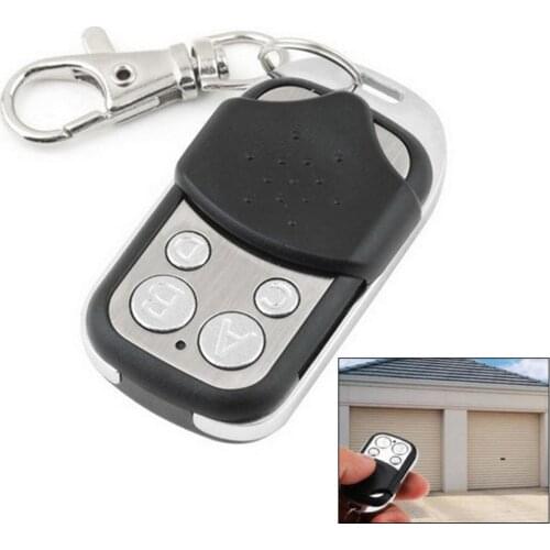 Universal 4 Buttons Mini Gate Garage Door Wireless Remote Control with Hook