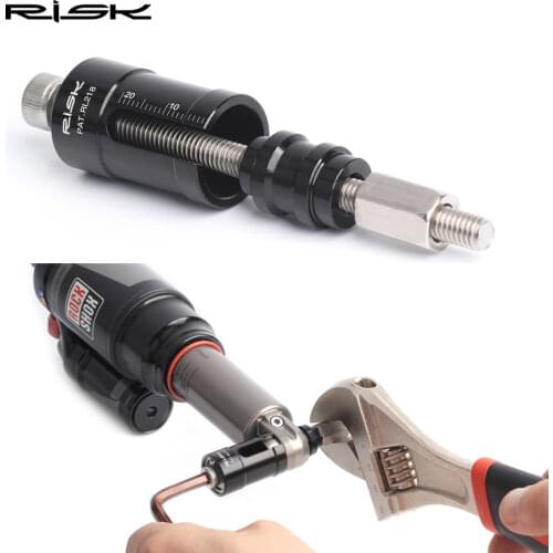 RISK MTB Rear Shock Absorber Bushing Repair Disassembly Tool DU Bushing Press-in Stainless Steel Installation Tool Bicycle Parts