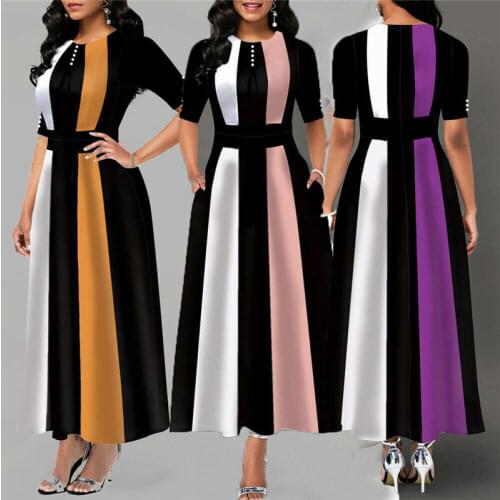 Vintage Dress Hot 2019 Women Stretchy Striped Package Bodycon Bandage Dress Girls Club Party Dress Long Maxi Warm Winter Dress