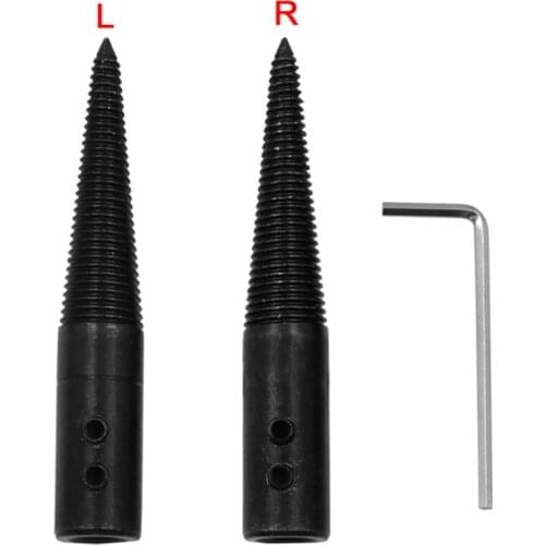 1 Pair Polishing Connecting Rod Table Grinder Accessories Grinding Machine Connecting Rod Left and Right Polishing Wheel