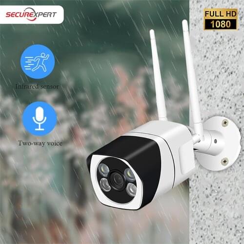 1080P-5MP IP WiFi Camera Phone 8 Seconds Alarm Home Security full-color Night Vision Camera IP66 Waterproof AP Hots WiFi Cam