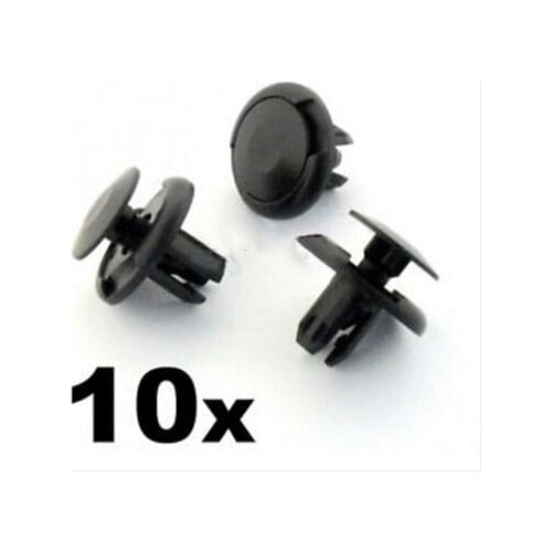 10x For Honda Plastic Trim Clips- Wheel Arch lining, 91501S04003 91501-S04-003