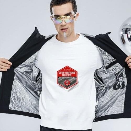 2021 SUPIELD Aerogel Smart Thermostat Heating Cold Suit Heated Clothing Waterproof Warm Jackets Mens Clothes Anti-cold Coat