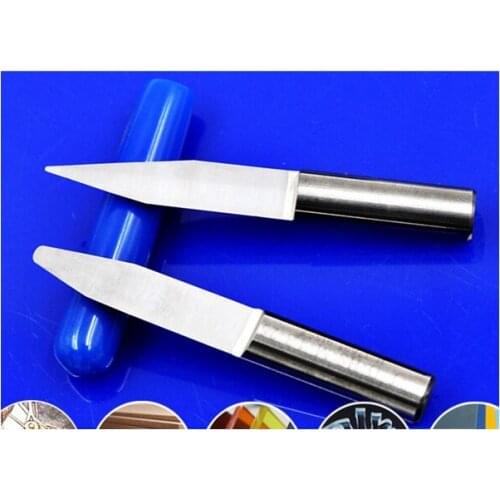 5pieces 6*30degree*1.5mm round ballnose bottom flat bottom acrylic pvc wood plastic MDF