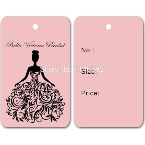 Free shipping garment swing tag/clothing customized hang tag/garment printed labels/dress tags/labels 500 pcs a lot