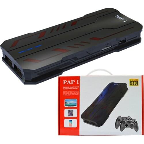 4K HD TV video game Console 4- core 64G built in 5400 Games PS1 CPS2 Arcade Emulators Dual wireless Controller PAP1 game console