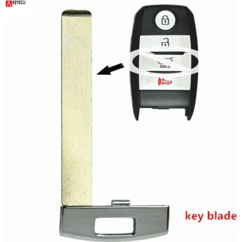 Keyecu for 2016 2017 2018 Kia Optima Emergency Prox Smart Key FOB Uncut Blade Insert FCC ID: SY5JFFGE04