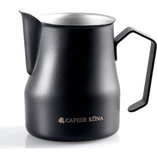 Barista Pitcher Latte Art Cappuccino Milk Jugs Stainless Steel Milk Frothing Pitcher 300/600ml Espresso Craft Cup Frothing Jug