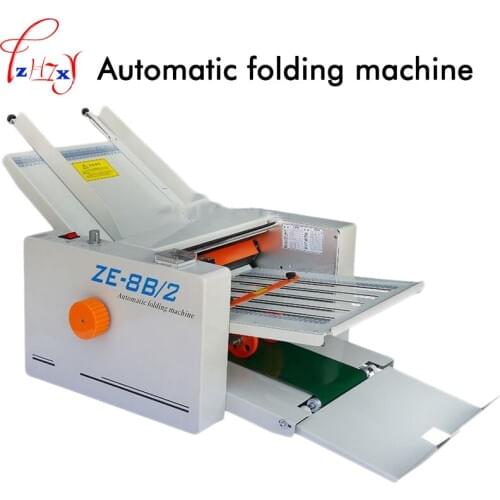 Small Desktop Origami Machine ZE-8B/2 Automatic Folding Paper Machine Product Description Paper Folding Machine 110/220V
