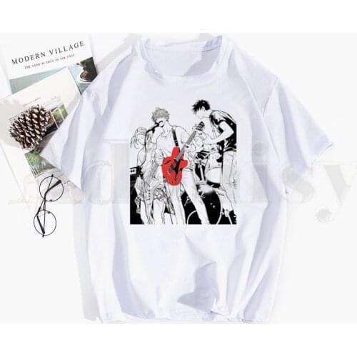 Yaoi Bl Given Yaoi Given Anime Manga Music Fashion T Shirts Tops Tees Men Women Short Sleeve Casual T Shirt Streetwear Funny