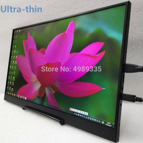 15.6-inch monitor conference office narrow-side tree Meipai desktop portable high-definition monitor S34xbox360 Raspberry Pi USB