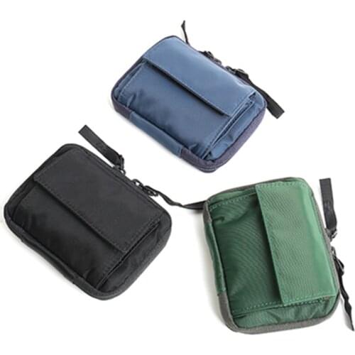 Men Wallets Trends Nylon Cloth Short Wallet Casual Student Wallets Youth Purse Mini Purses