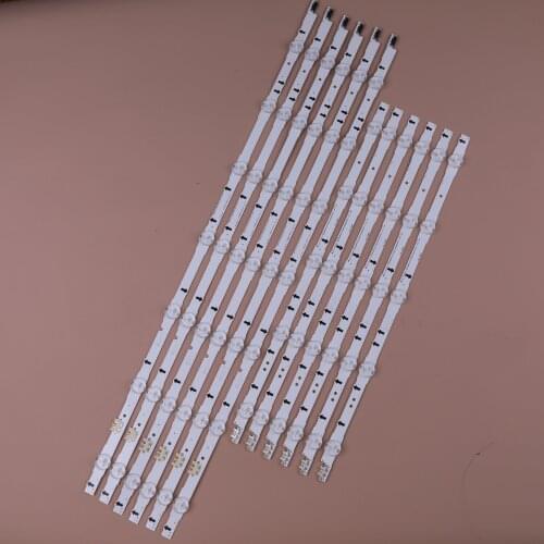 New kit 12pcs LED strip for Sam sung UE55H6300A D4GE-550DCA-R3 D4GE-550DCB-R3 BN96-30432A BN96-30431A BN96-30430A BN96-30429A